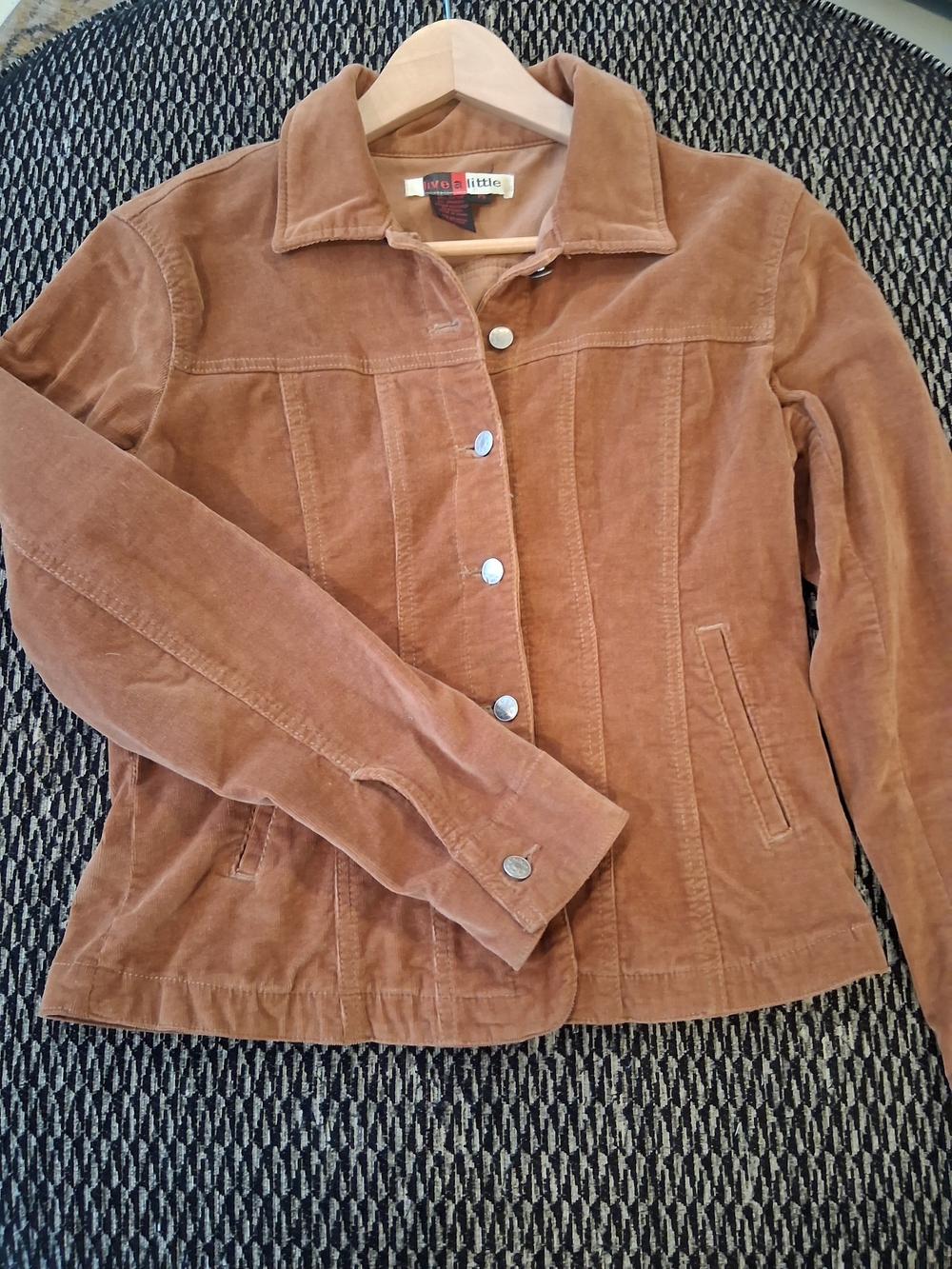 Women’s Tan Corduroy Jacket